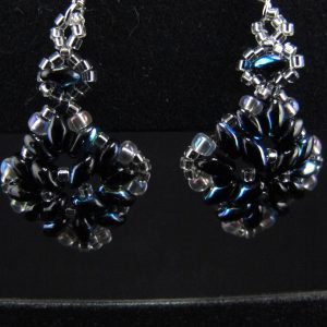 Super Duo ‘Diamond’ Shaped Earrings